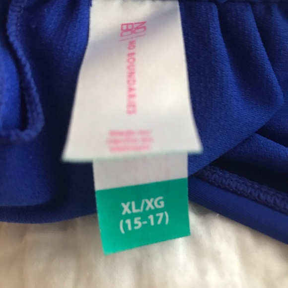 Royal Blue bikini top xl No Boundaries - Picture 2 of 2